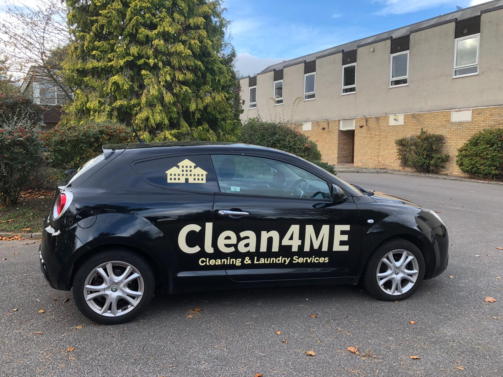 Clean4ME branded vehicle